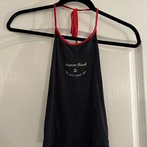 Brandy Melville Halter Tank “Newport Beach”